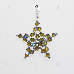 Pierces - Silver brass - Earrings Crater - Pierces - Silver brass - Laiton argenté
